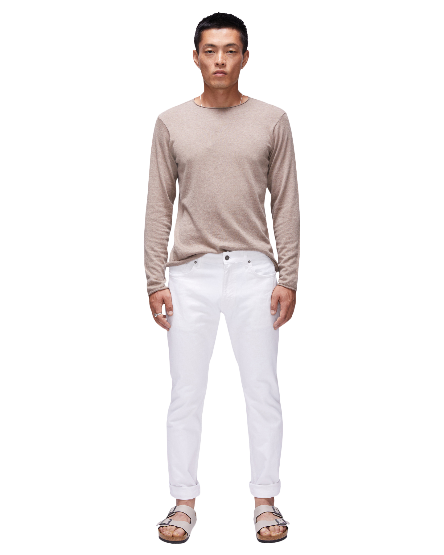 Men s Slim Jeans in White