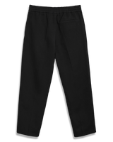 Men's Cotton Linen Pant in Black-flat lay (back)