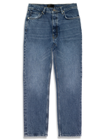 Women's ABSLT Cigarette Straight Jeans in Medium Blue Heritage