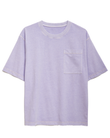Relaxed Tee in Faded Lilac