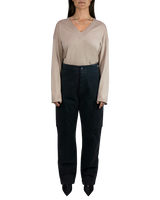 Women's Cargo Pant in Black-full view (front)