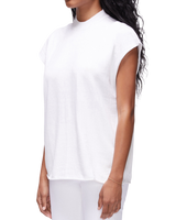 Cashmere Sleeveless Sweater in Ivory